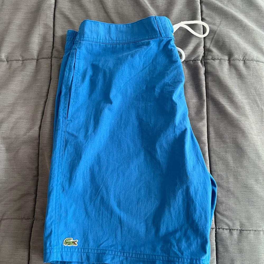 Lacoste Blue Swim Trunks
